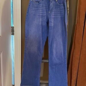 Aniston Highrise Lilly Pulitzer Blue Flare Jeans